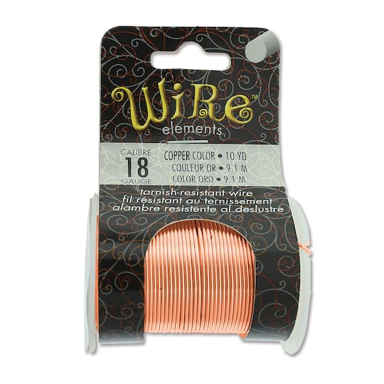 The Beadsmith&#xAE; Wire&#x2122; Elements 18 Gauge Tarnish-Resistant Wire